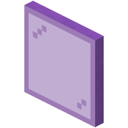 Purple Stained Glass Pane