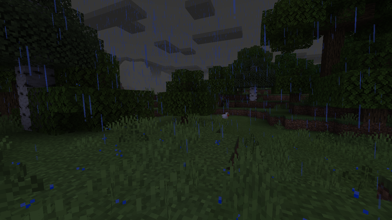 Creeper Rain Datapack Minecraft Data Pack