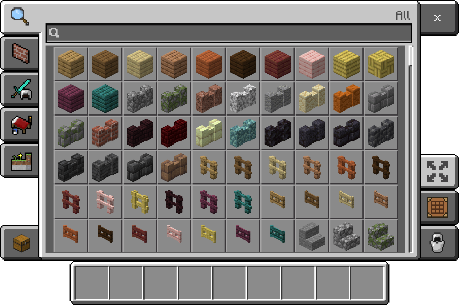 Every block and item added since Minecraft's official release categorized  by version! : r/Minecraft