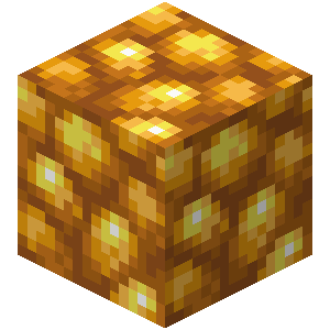 minecraft gold transparent