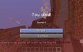 The first image released by Dinnerbone of a death message containing text with a renamed mob.