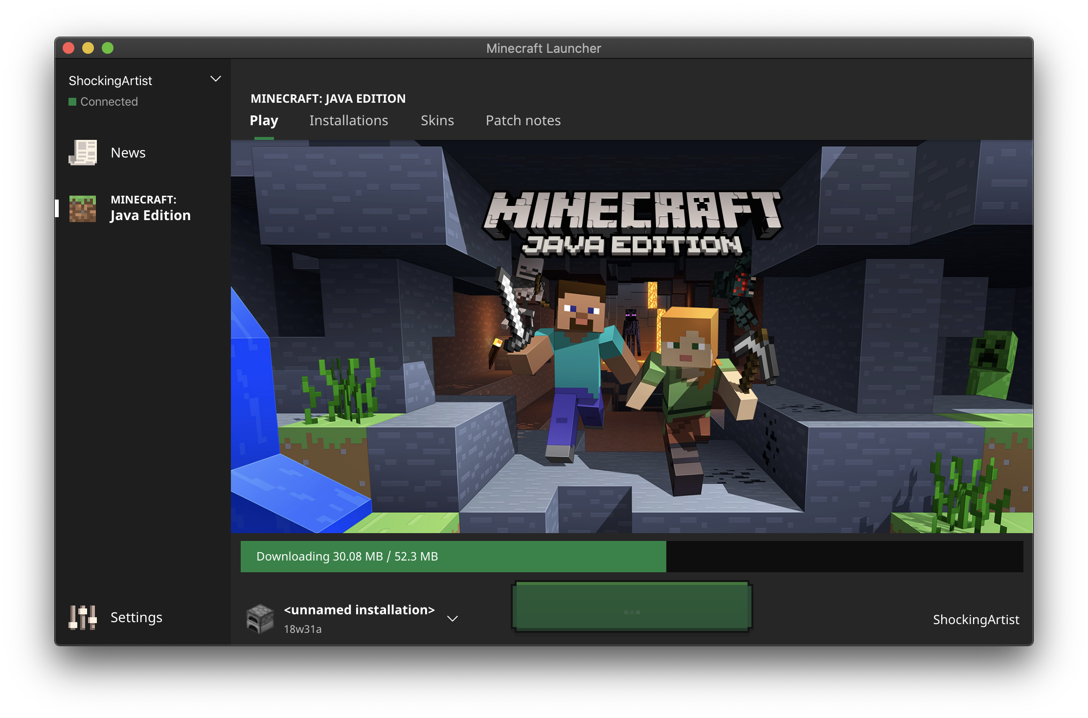 Minecraft launcher 2.0.0