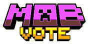 Minecraft Mob Vote logo