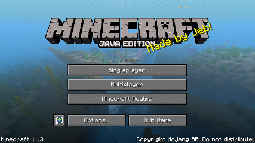 Minecraft 1.17 Title Screen Concept I made! : r/Minecraft