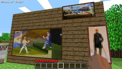 how to craft a painting in minecraft