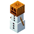 A snow golem inventory icon.