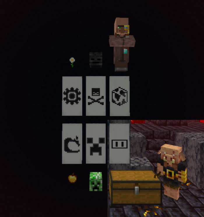 minecraft banner mojang logo