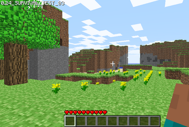 Proto:Minecraft: Java Edition/Classic/Survival Test - The Cutting