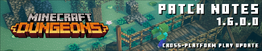 Dungeons patchnotes cross-platform-play
