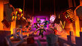 Official artwork for the Flames of the Nether DLC without the logo.