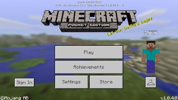 Pocket Edition 1.0.4.0