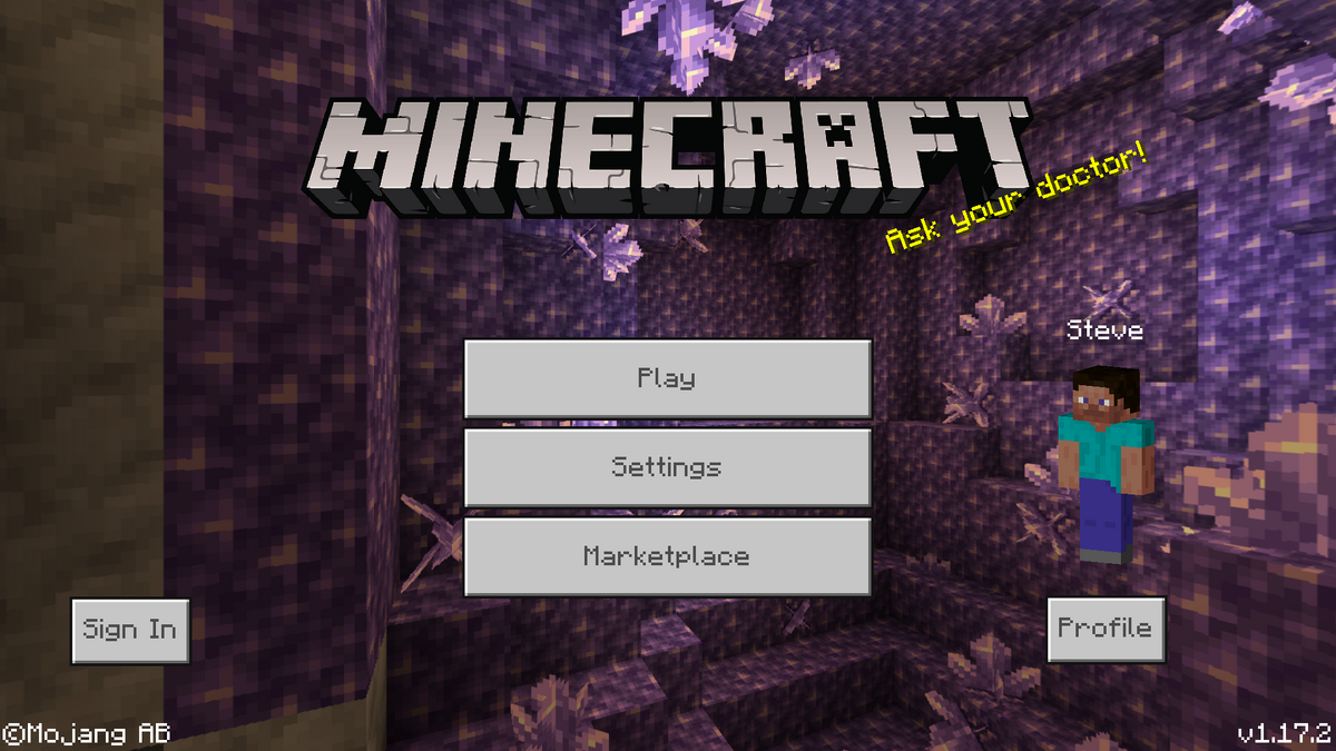 Download Minecraft PE 1.17.10 apk free: Caves Update