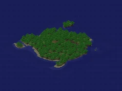 The “Woods” map theme.