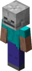 Steve wearing Skeleton Skull