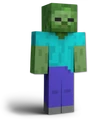 The zombie's official render from Super Smash Bros. Ultimate.