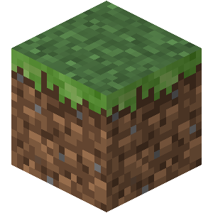 Block Of Grass From The Game Minecraft - Minecraft Grass Block Vector -  Free PNG Download - PngKit