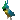 Dancing Cyan Parrot