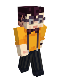 Felix's Minecraft skin.