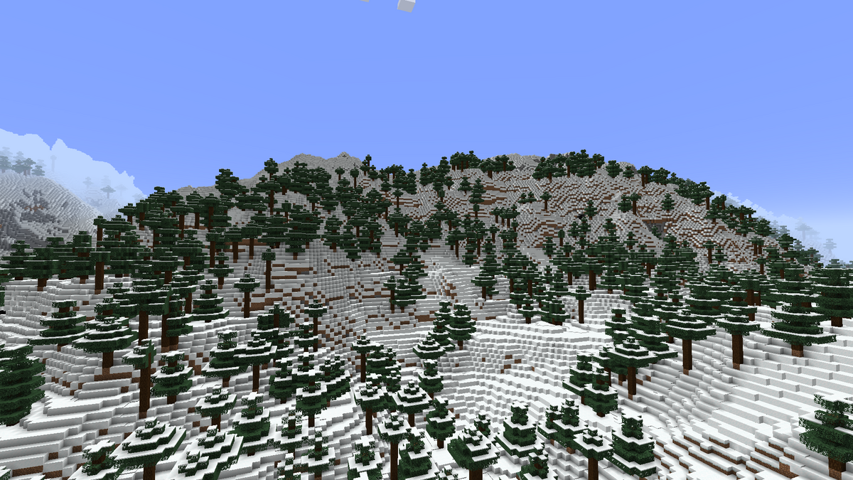 The mountain minecraft hotsell