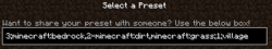 First screenshot of named block IDs in the customization screen.