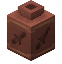 Blade Decorated Pot