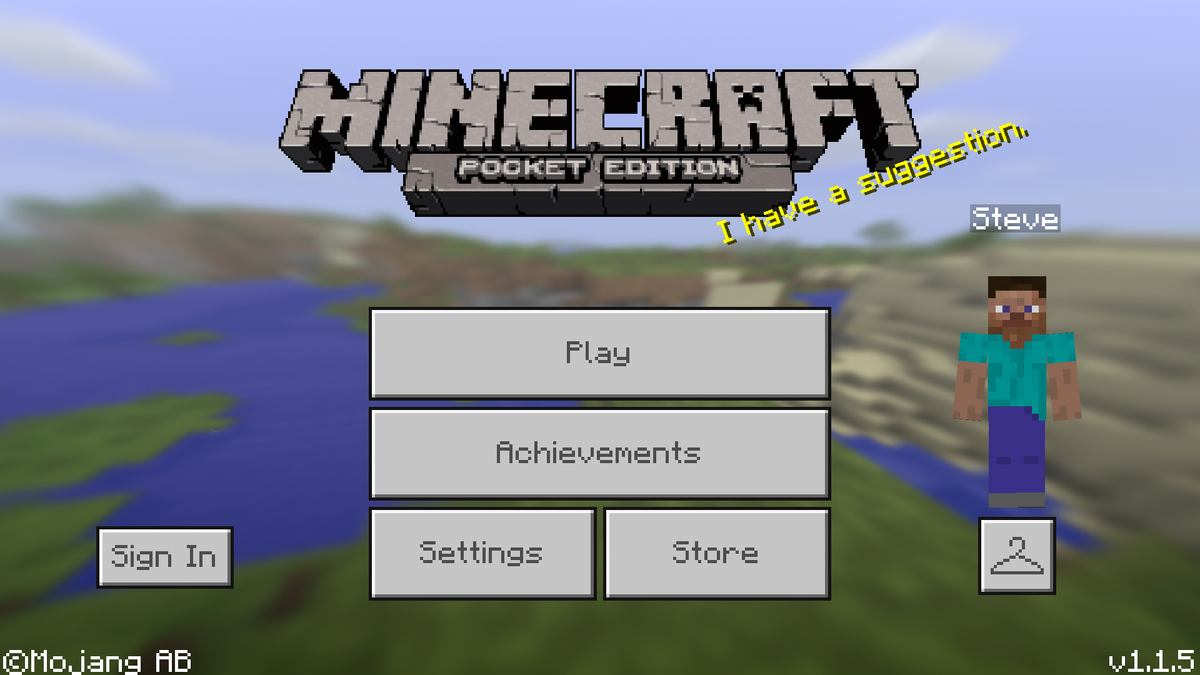 Minecraft pocket edition stuff