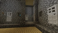 An allay trapped in a prison in a woodland mansion.