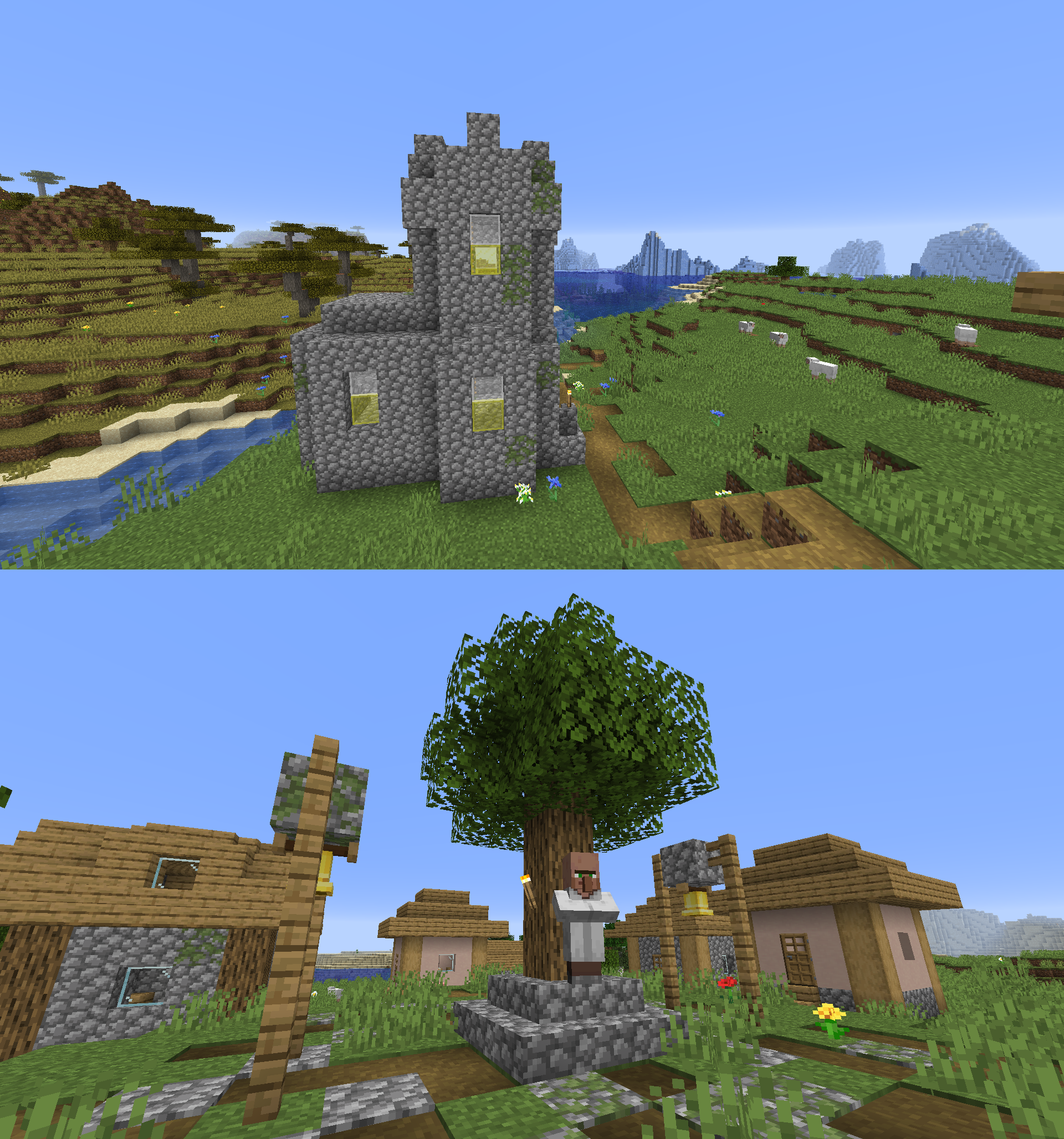 Melhores ideias para casas de aldeões no Minecraft - Jugo Mobile