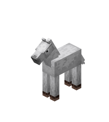 Hobby horse CC - Grey with a blaze