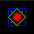 The shine pattern for Fire Focus' enchantment icon.