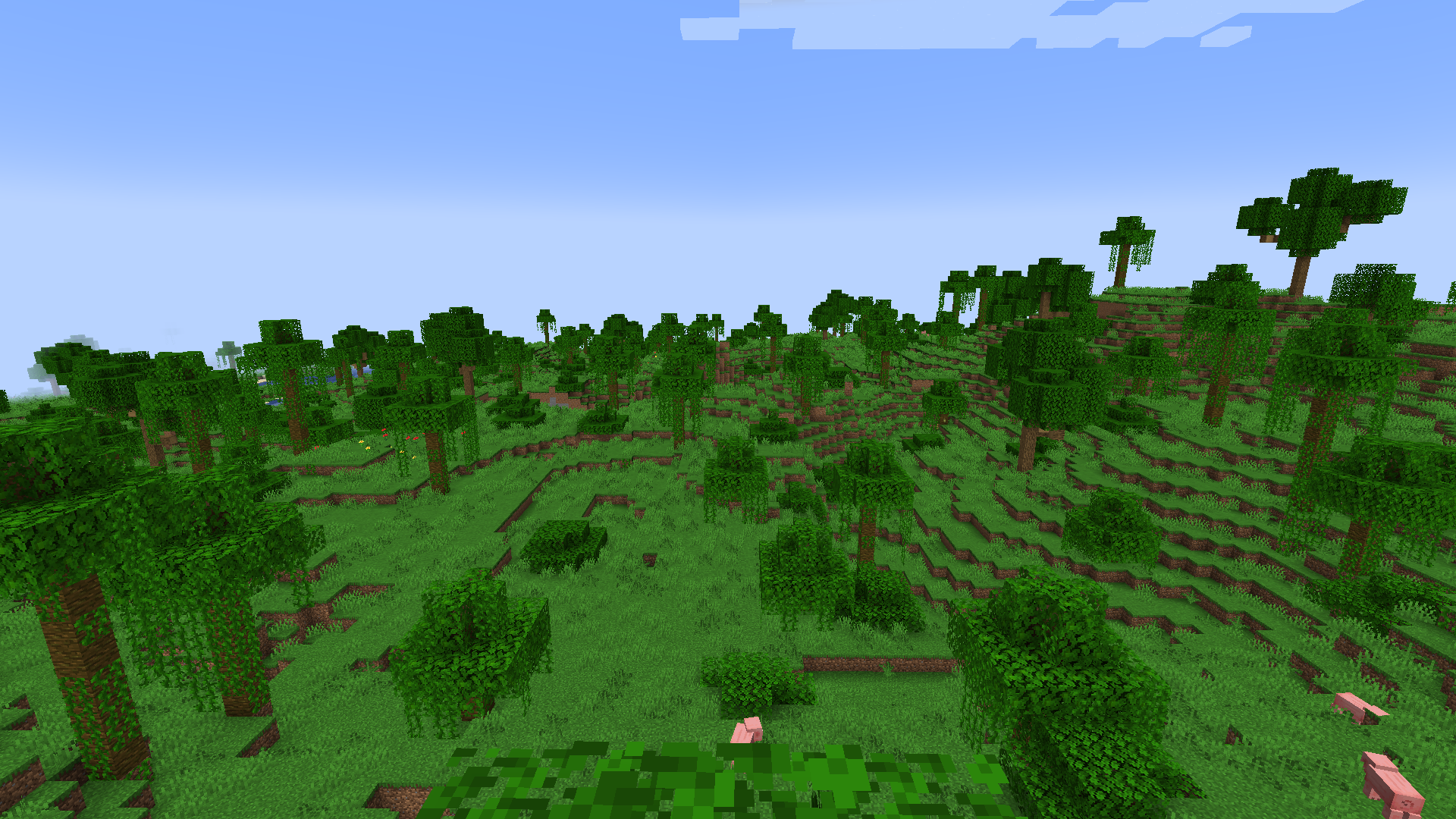 Minecraft 1.21: Challenging New Forest Exploration