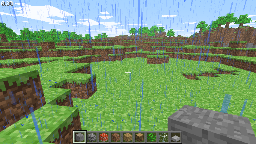 Creeper Rain Datapack Minecraft Data Pack