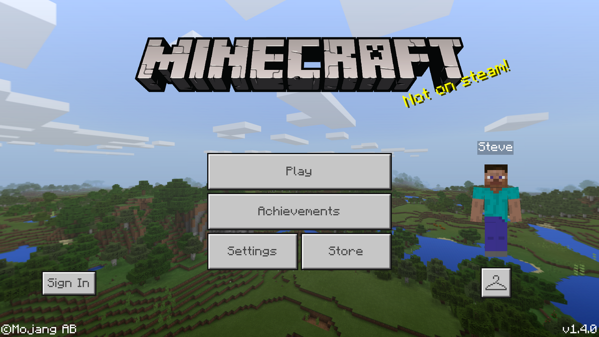What is the Minecraft 1.40 update called?