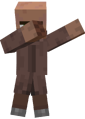VillagerCraftMC dabbing