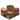 Unlit Campfire with foods on it