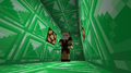 A teaser image released by Jeb of an updated block of emerald texture.