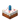 Cake with Light Blue Candle JE1