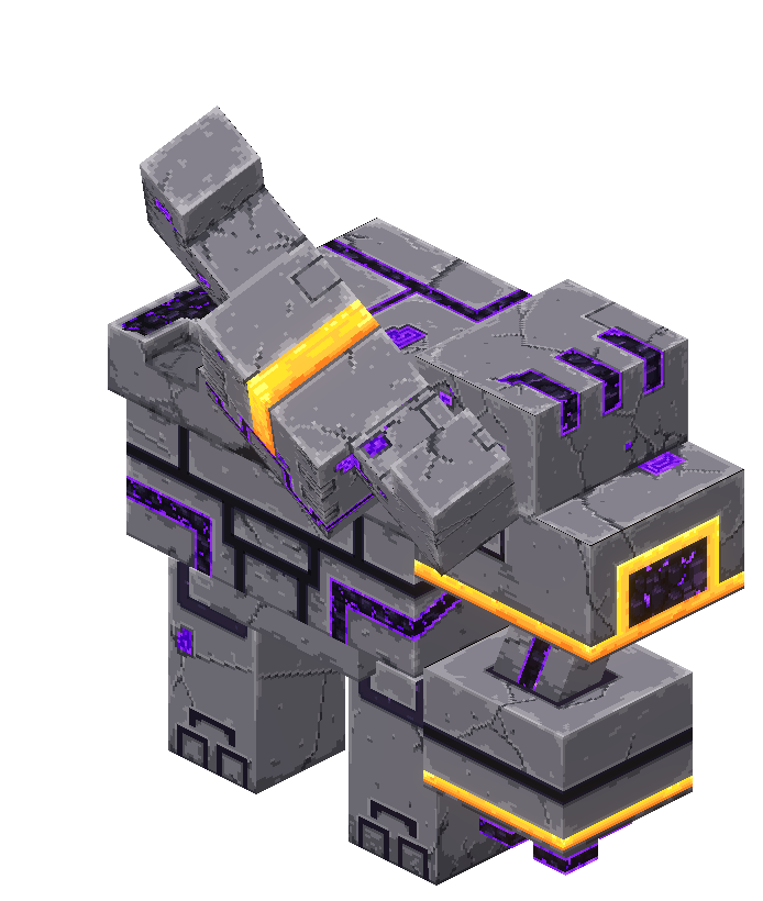 minecraft obsidian golem