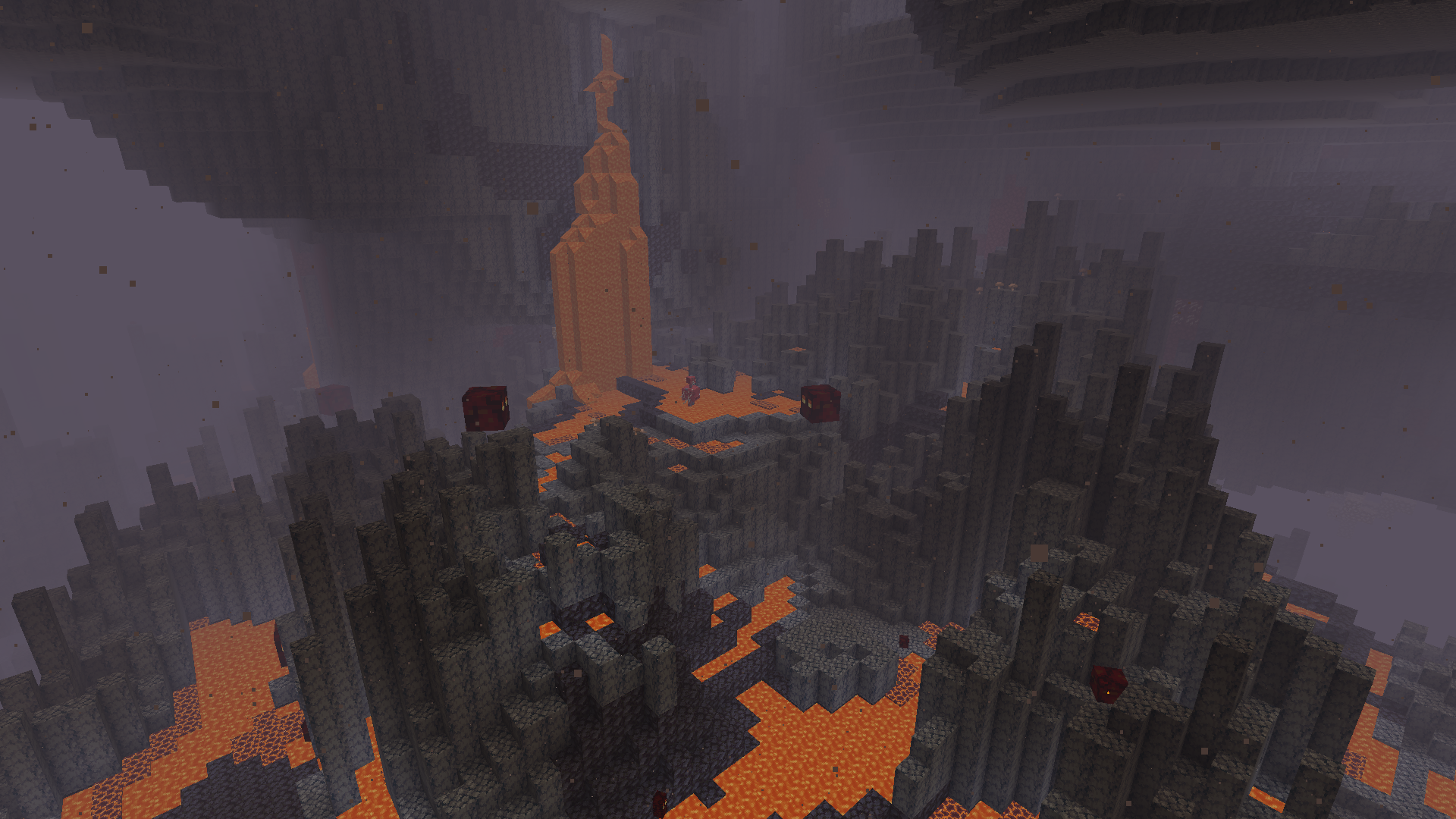 The Nether looks great without the fog : r/Minecraft