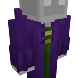 Purple End sculk fish Minecraft Mob Skin