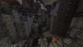 A stable generating partway through a basalt delta biome.
