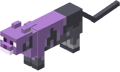 Purple Cat in Minecraft Earth.