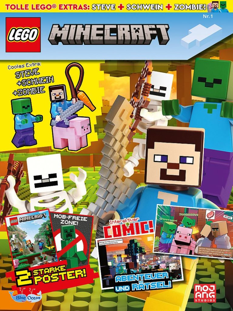 Two LEGO Minecraft 2024 sets revealed