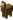 Brown Llama with Chest