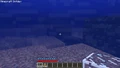 An obsidian wall that has generated underwater