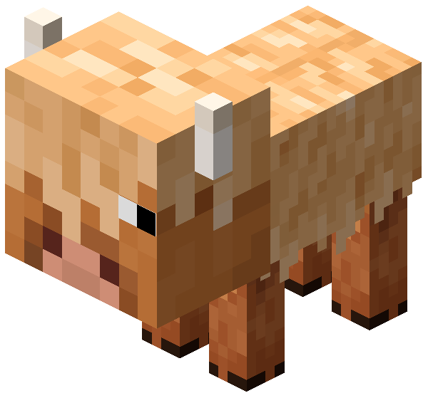 minecraft baby cow