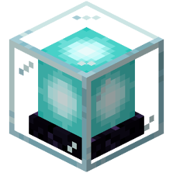 Faro formado por dos tipos de bloques de minerales simultáneos.