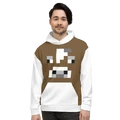An officially licensed cow hoodie.