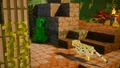 In a Twitter image, an ocelot and a creeper face off against each other.[2]