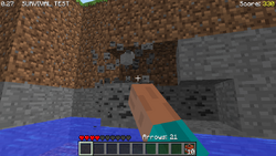 Proto:Minecraft: Java Edition/Classic/Survival Test - The Cutting